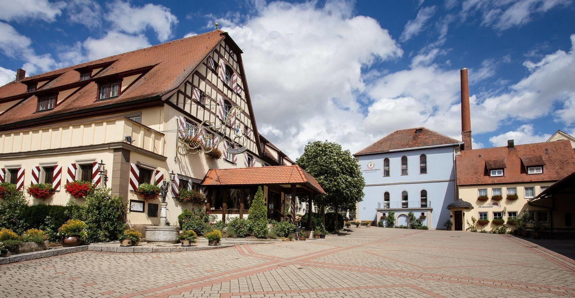 Hotel Brauereigasthof Landwehr-Braeu Reichelshofen Εξωτερικό φωτογραφία